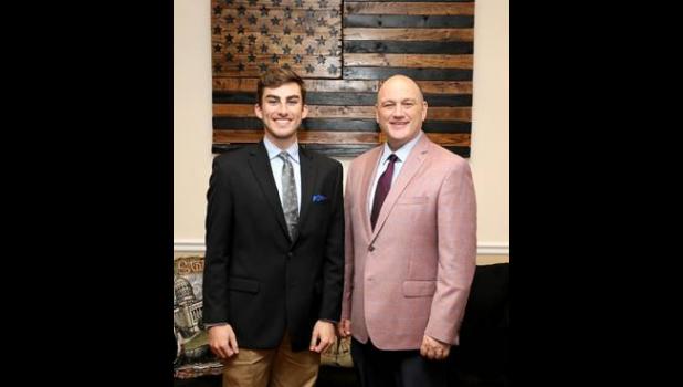 Warrensburg native and Mizzou senior Patrick Finnane will be interning with Sen. Hoskins’ office during the legislative session.