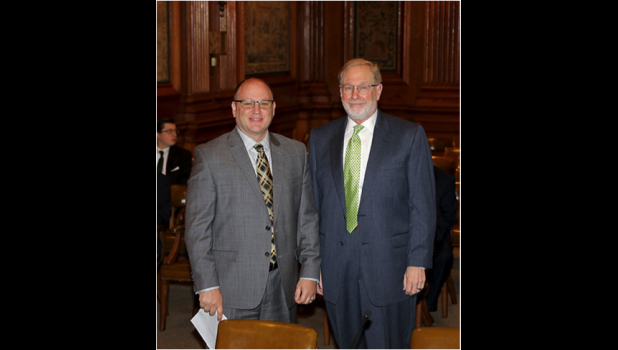 Senator Denny Hoskins presented Robert Wiegers to the Senate Committee on Gubernatorial Appointments.