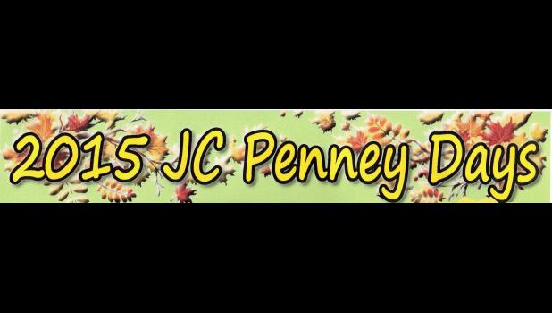 JC Penney Days Schedule