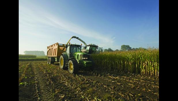 Crop production report estimates corn production up by 11 percent over last year.