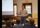 Craig Payne, director of veterinary medical extension at the University of Missouri, has been working with livestock owners and veterinarians on upcoming FDA rule changes. Photo by Logan Jackson 