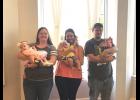 0-3 MONTH GIRLS: 1st Emma Moore, Parents; Madlyn Flaherty and Chris Moore. 2nd Jaqueline Lane, Parents; Michael and Tammy Lane. 3rd Alana Barr, Parents; Phillip and Tammy Barr.