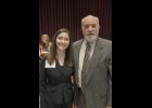 Ryley Bargaray with Representative Jim Neely