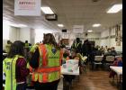 Participants gather at the Hamilton American Legion.