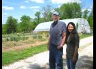 Eric and Pathoumma Meusch grow produce, meat and eggs on their Rolla, Mo., farm. Photo by Linda Geist